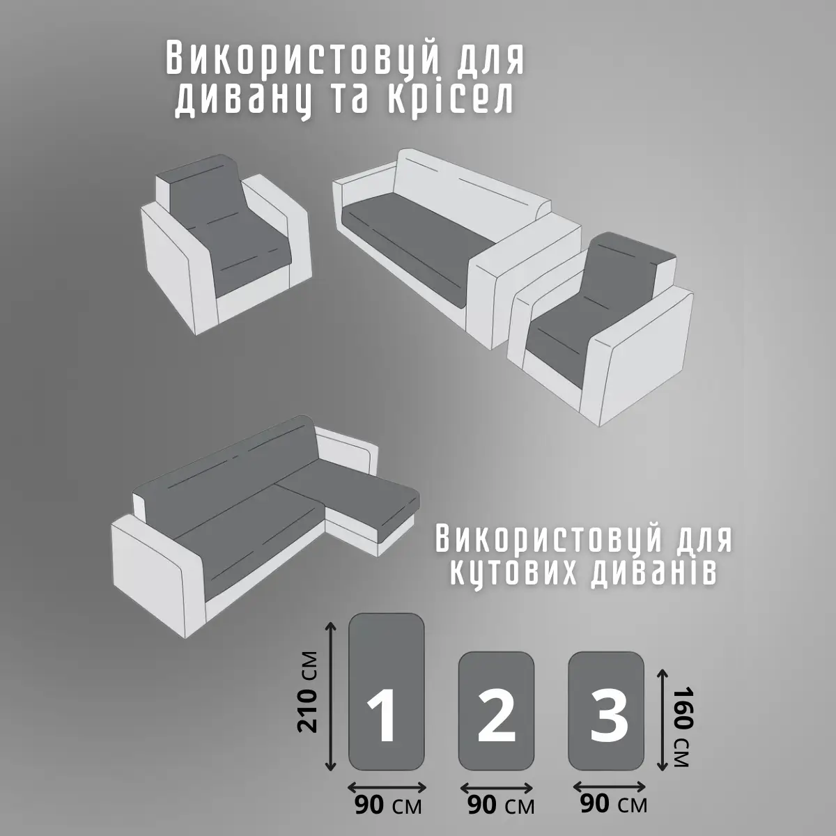 Комплект чохлів